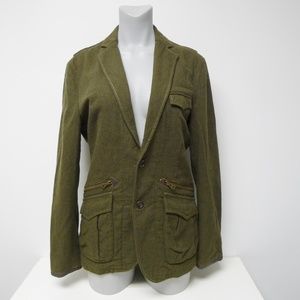 Hiromichi wool blend blazer jacket
